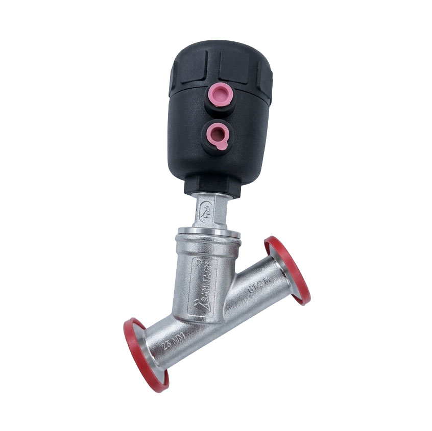 Angle Seat Valve with Position Sensor