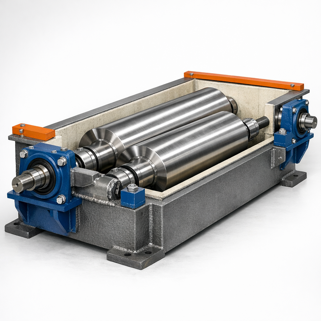 Galvanising Zinc Pot with Sink Roll